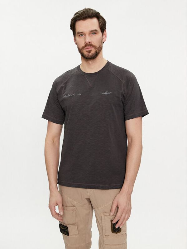 Aeronautica Militare Aeronautica Militare T-shirt 241TS2199J628 Siva Regular Fit