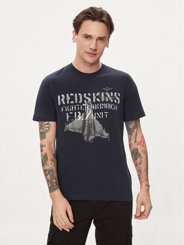 Aeronautica Militare Aeronautica Militare T-shirt 241TS2212J641 Tamnoplava Regular Fit