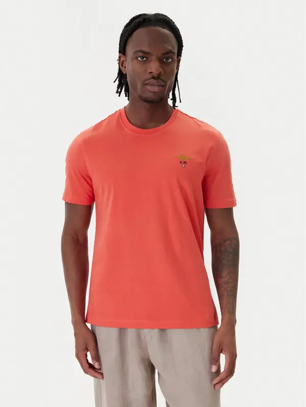 aeronautica militare Aeronautica Militare T-shirt 261TS1580UJ00372 Narančasta Regular Fit