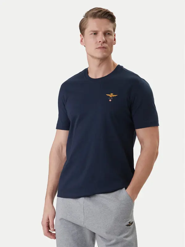 aeronautica militare Aeronautica Militare T-shirt 261TS1580UJ00372 Tamnoplava Regular Fit
