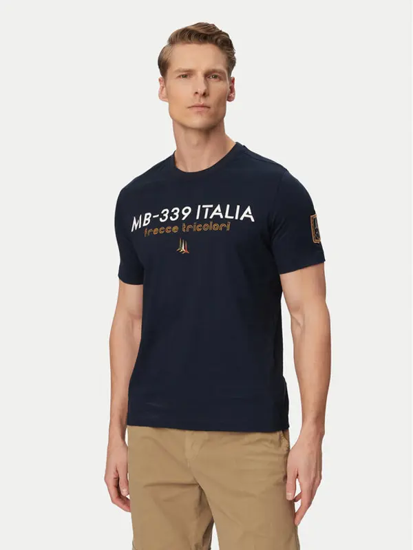 aeronautica militare Aeronautica Militare T-shirt 261TS2523UJ00682 Tamnoplava Regular Fit