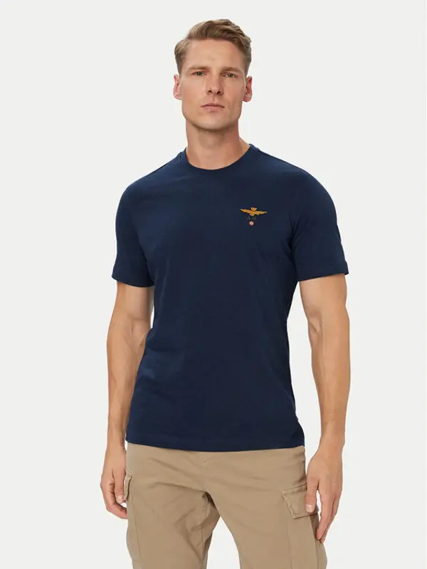 aeronautica militare Aeronautica Militare T-shirt 262TS1580UJ00372 Tamnoplava Regular Fit