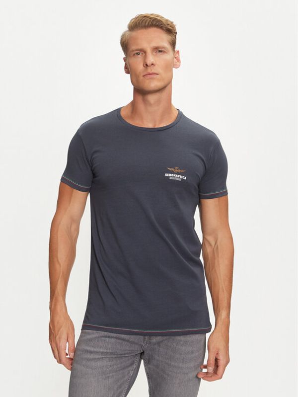 Aeronautica Militare Aeronautica Militare T-shirt AM1UTI003 Tamnoplava Regular Fit