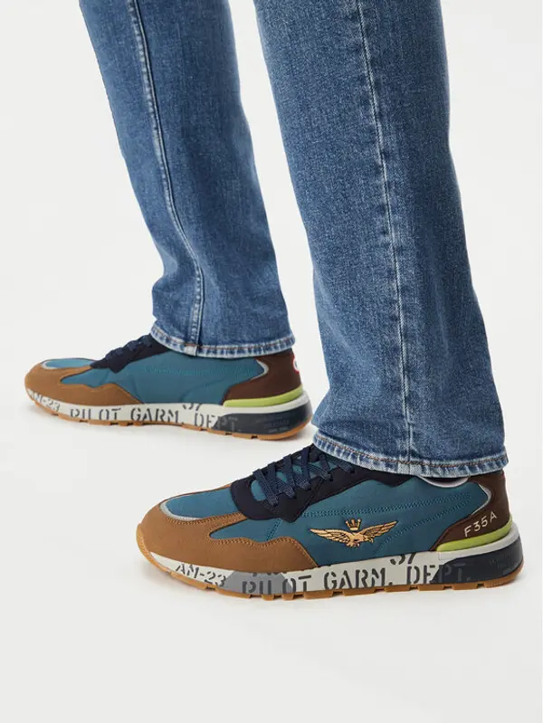 aeronautica militare Aeronautica Militare Tenisice 261SC0276UCT04327 Smeđa