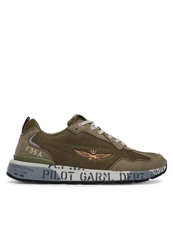 aeronautica militare Aeronautica Militare Tenisice 261SC0276UCT04327 Zelena