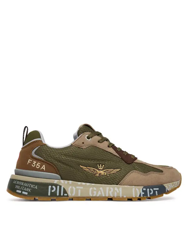 aeronautica militare Aeronautica Militare Tenisice 261SC0276UCT04327 Zelena