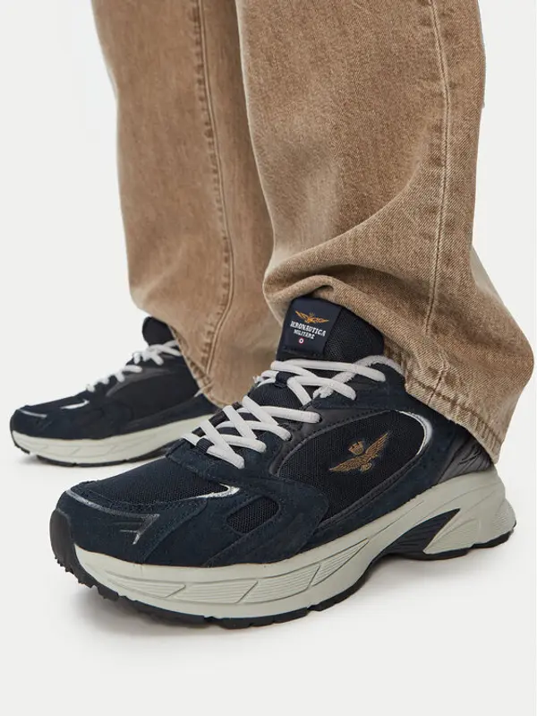 aeronautica militare Aeronautica Militare Tenisice 261SC0301UCT03500 Tamnoplava