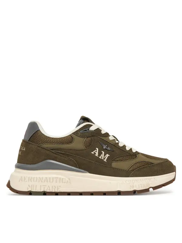 aeronautica militare Aeronautica Militare Tenisice 261SC0318UCT04248 Zelena
