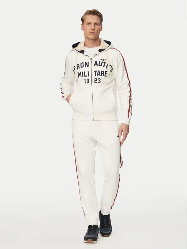 aeronautica militare Aeronautica Militare Trenerka 261TF0107UF00677 Bijela Regular Fit