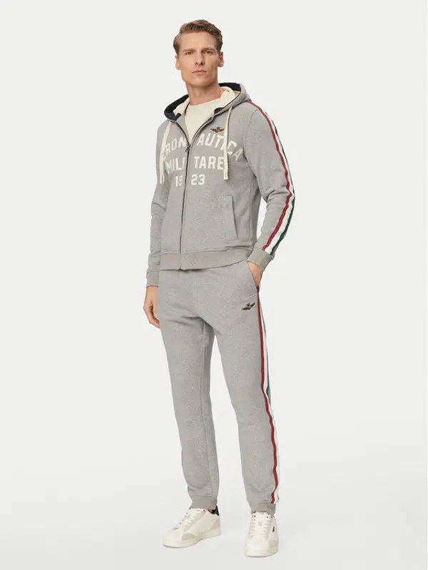 aeronautica militare Aeronautica Militare Trenerka 261TF0107UF00677 Siva Regular Fit