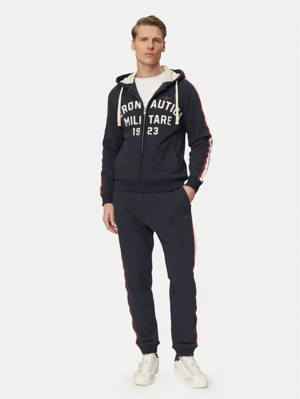 aeronautica militare Aeronautica Militare Trenerka 261TF0107UF00677 Tamnoplava Regular Fit
