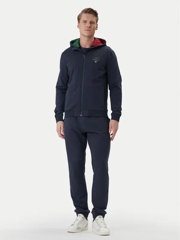 aeronautica militare Aeronautica Militare Trenerka 261TF0108UF00674 Tamnoplava Regular Fit