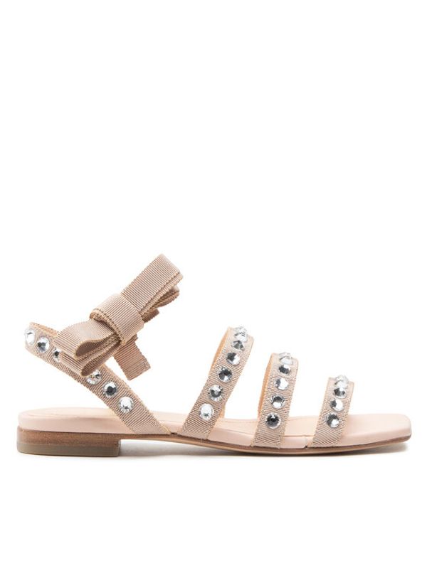 AGL AGL Sandale Crystal Flat D667034PCKG085F643 Ružičasta