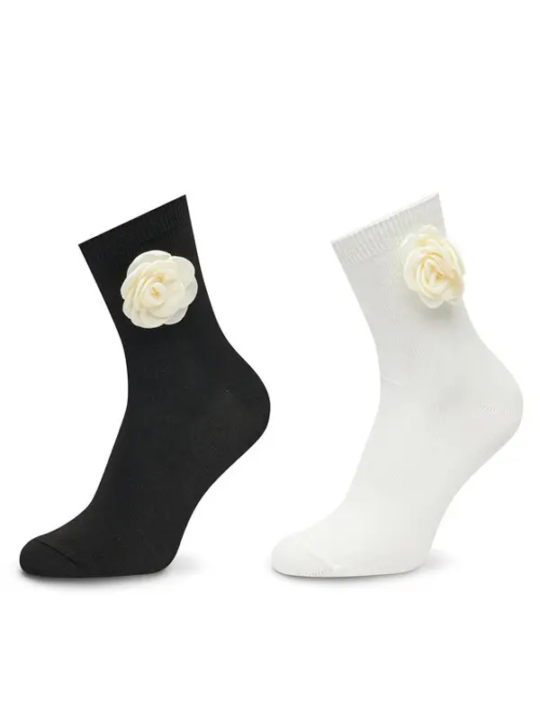 ALDO Aldo Duge čarape Rosettesocks 13939716 Crna