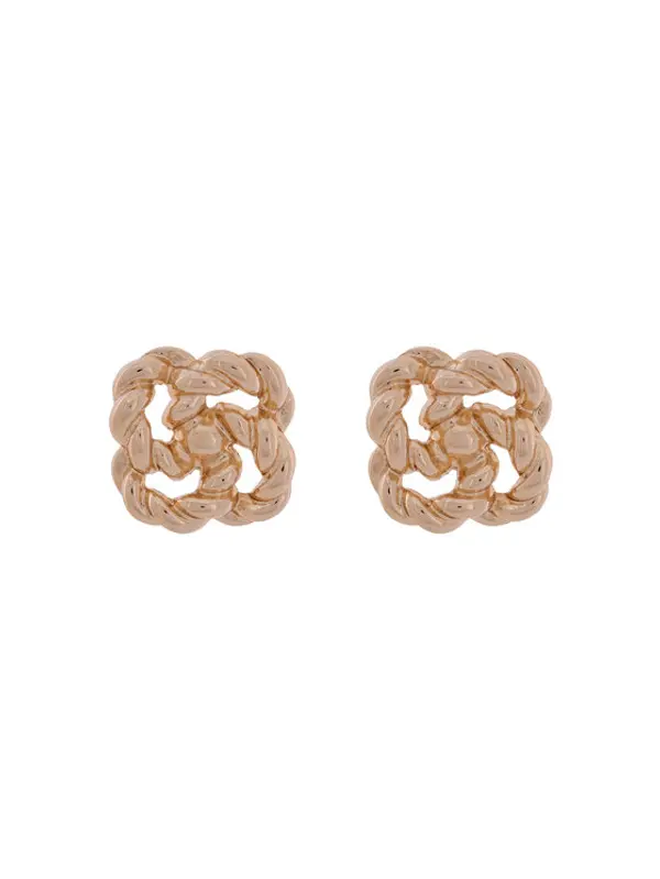 ALDO Aldo Naušnice Doubleknot 14088262 Zlatna