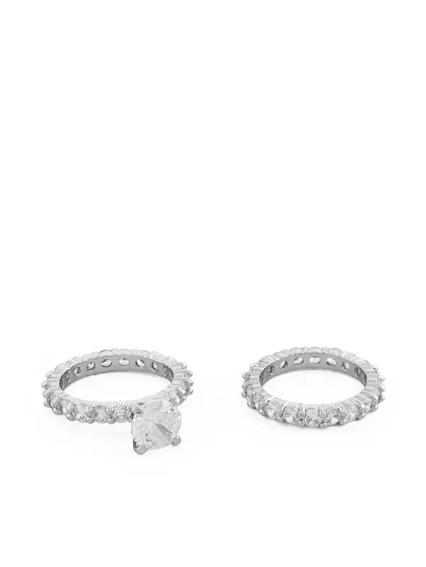 ALDO Aldo Prsten Plagens 12650980 Srebrna