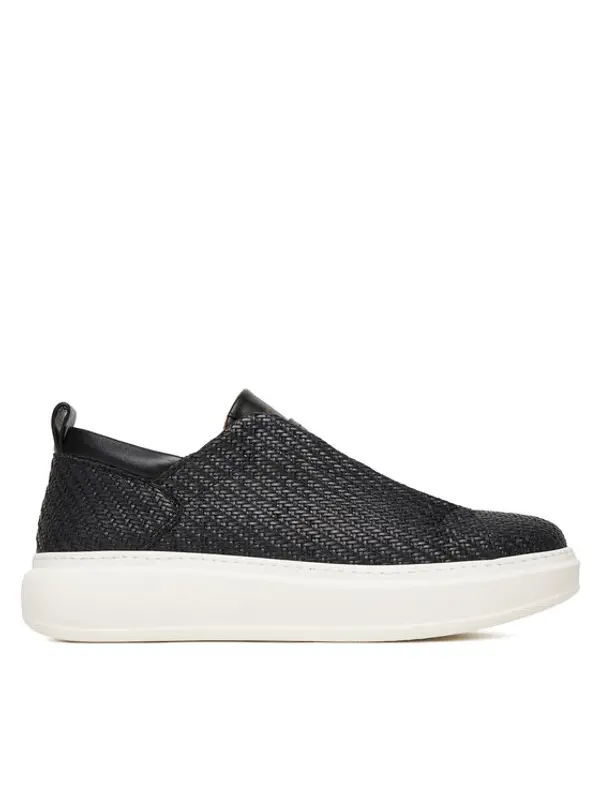 Alexander Smith Alexander Smith Tenisice Wembley Slip-On ASBDWLM Crna