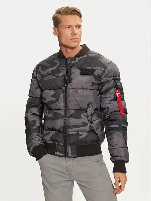 alpha industries Alpha Industries Bomber 138116C Crna Regular Fit