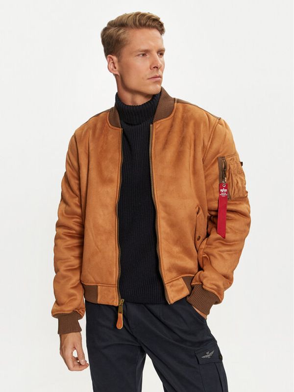 Alpha Industries Alpha Industries Bomber 148122 Smeđa Regular Fit