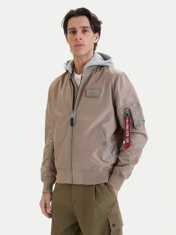 alpha industries Alpha Industries Bomber Ma-1 196108 Bež Regular Fit