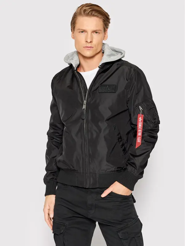 alpha industries Alpha Industries Bomber MA-1 196108 Crna Regular Fit