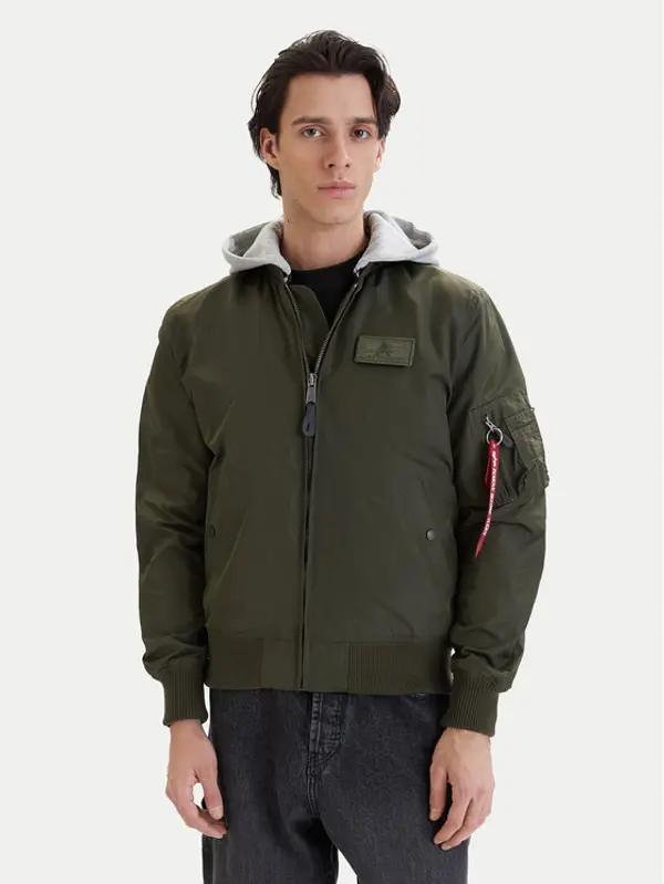 alpha industries Alpha Industries Bomber Ma-1 196108 Siva Regular Fit