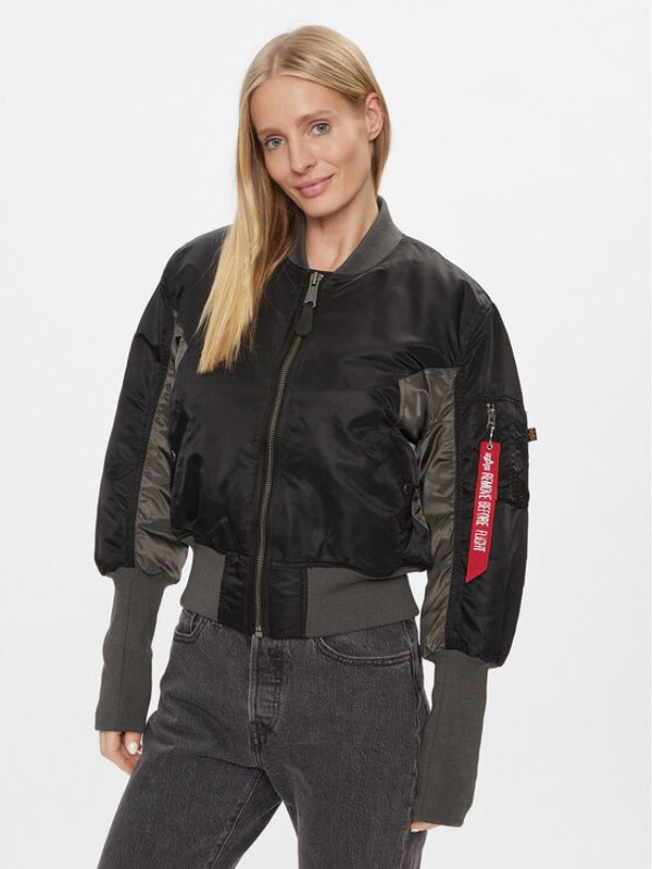 Alpha Industries Alpha Industries Bomber MA-1 Cyber 108008 Crna Regular Fit