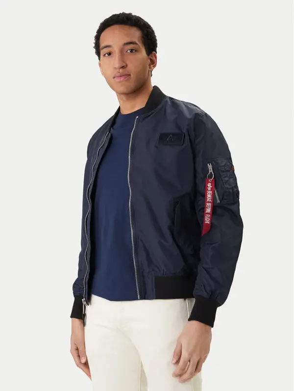 alpha industries Alpha Industries Bomber MA-1 TTC Two Tone 126101 Tamnoplava Regular Fit