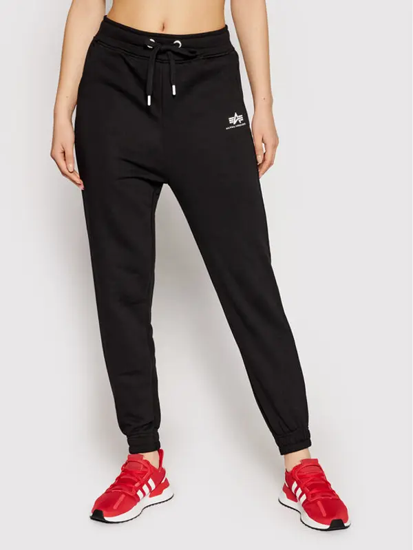 alpha industries Alpha Industries Donji dio trenerke Basic 116051 Crna Regular Fit