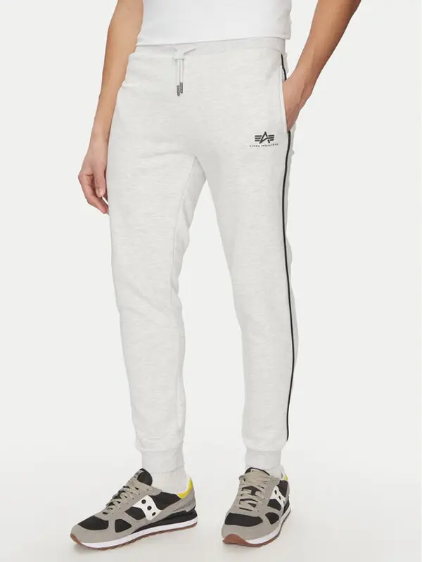 Alpha Industries Alpha Industries Donji dio trenerke Small Logo 156374 Siva Regular Fit