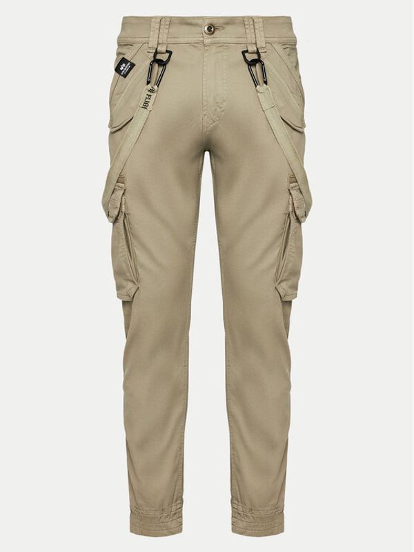 Alpha Industries Alpha Industries Hlače Utility 128202 Bež Slim Fit