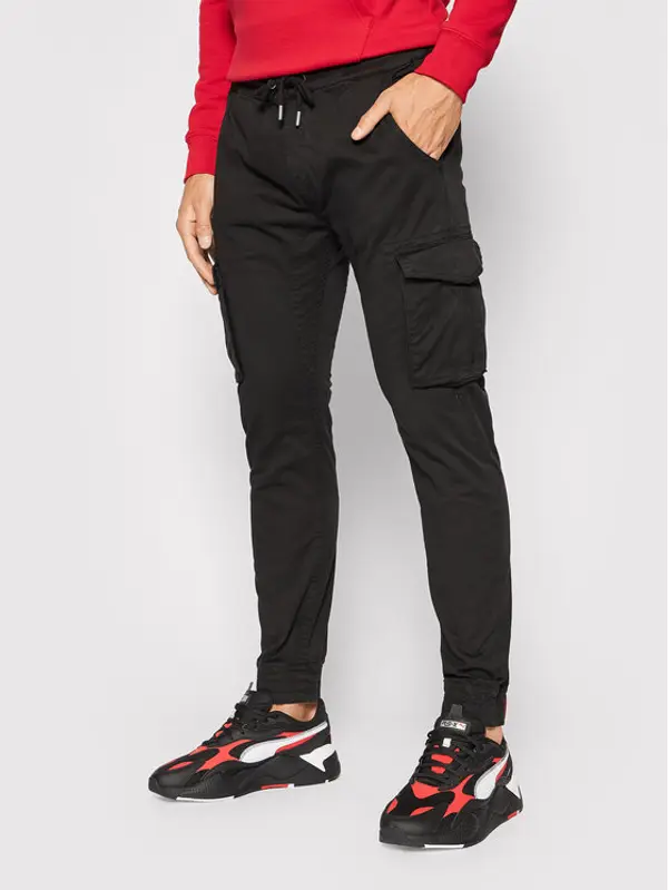 alpha industries Alpha Industries Jogger Twill 116202 Crna Regular Fit
