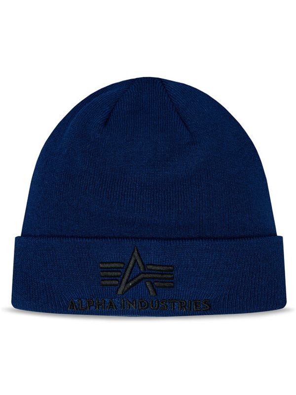 Alpha Industries Alpha Industries Kapa 3D Beanie 168910 Plava