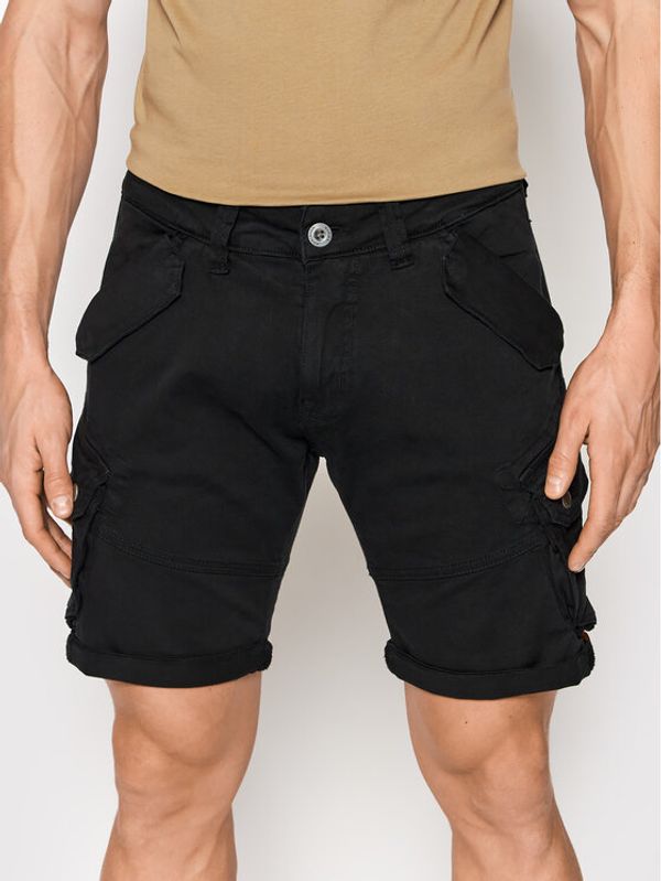 Alpha Industries Alpha Industries Kratke hlače Combat 116210 Crna Regular Fit