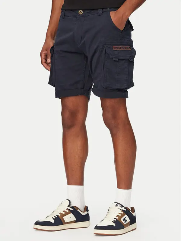 alpha industries Alpha Industries Kratke hlače Crew 176203 Tamnoplava Regular Fit