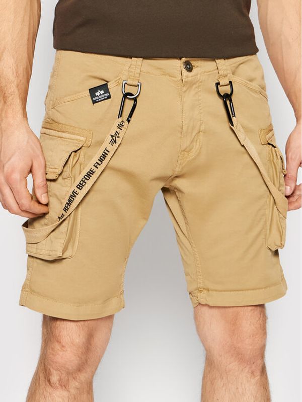 Alpha Industries Alpha Industries Kratke hlače Utility 116213 Smeđa Regular Fit