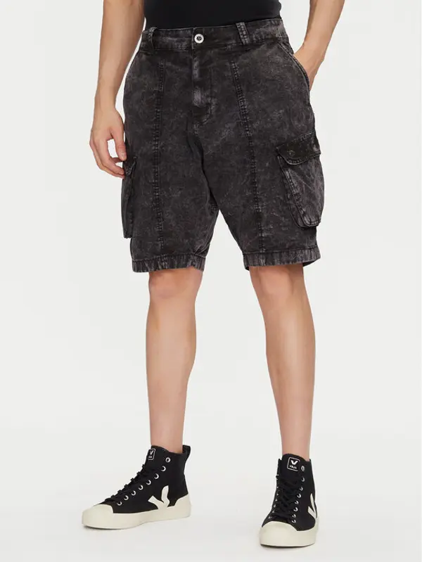 alpha industries Alpha Industries Kratke traperice Canvas Acid Short 156259 Crna Regular Fit