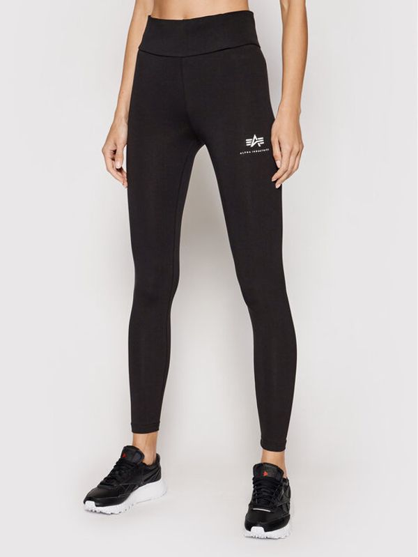 Alpha Industries Alpha Industries Leggings Basic 116053 Crna Slim Fit