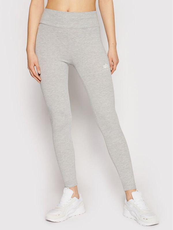 Alpha Industries Alpha Industries Leggings Basic 116053 Siva Slim Fit
