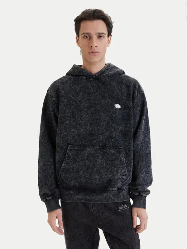 alpha industries Alpha Industries Majica dugih rukava 266333 Crna Regular Fit
