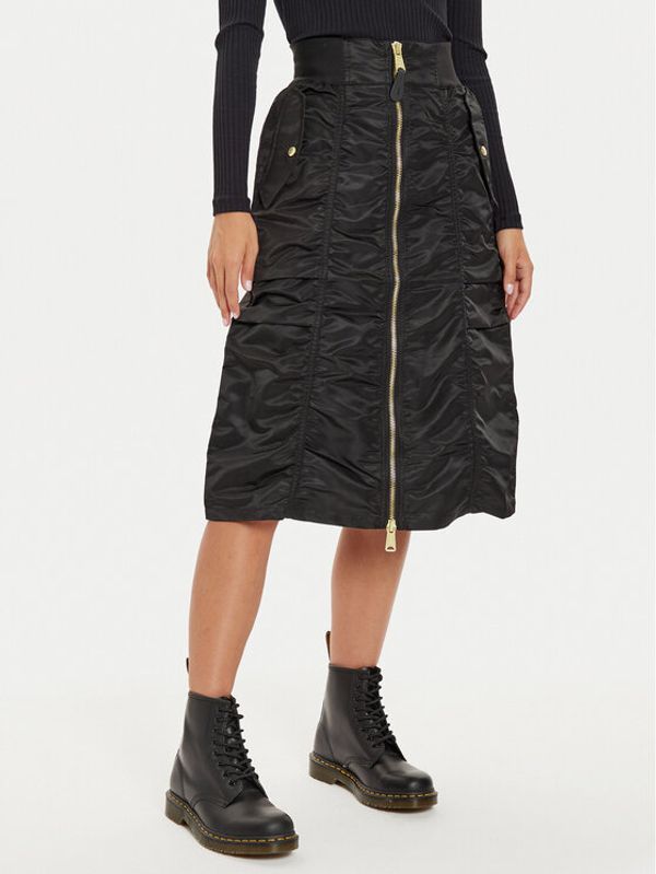 Alpha Industries Alpha Industries Midi suknja 148067 Crna Regular Fit