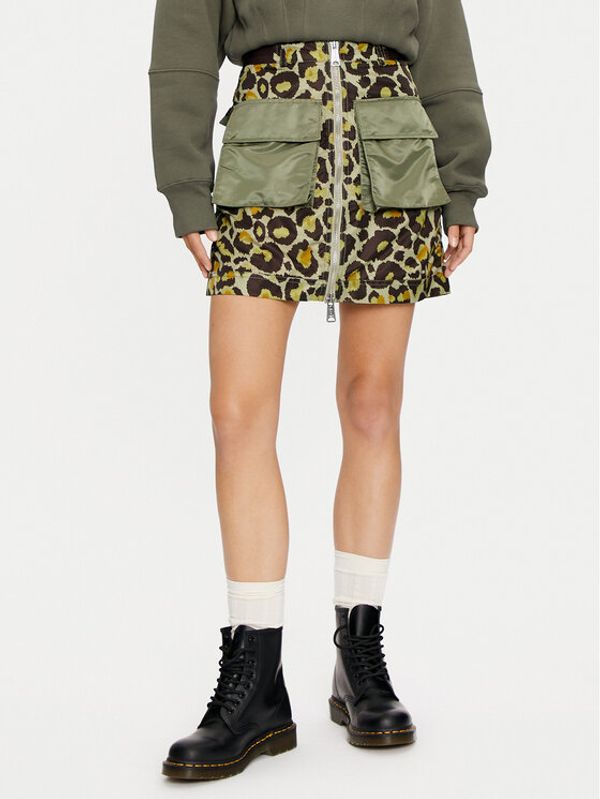 Alpha Industries Alpha Industries Mini suknja 148066C Zelena Regular Fit
