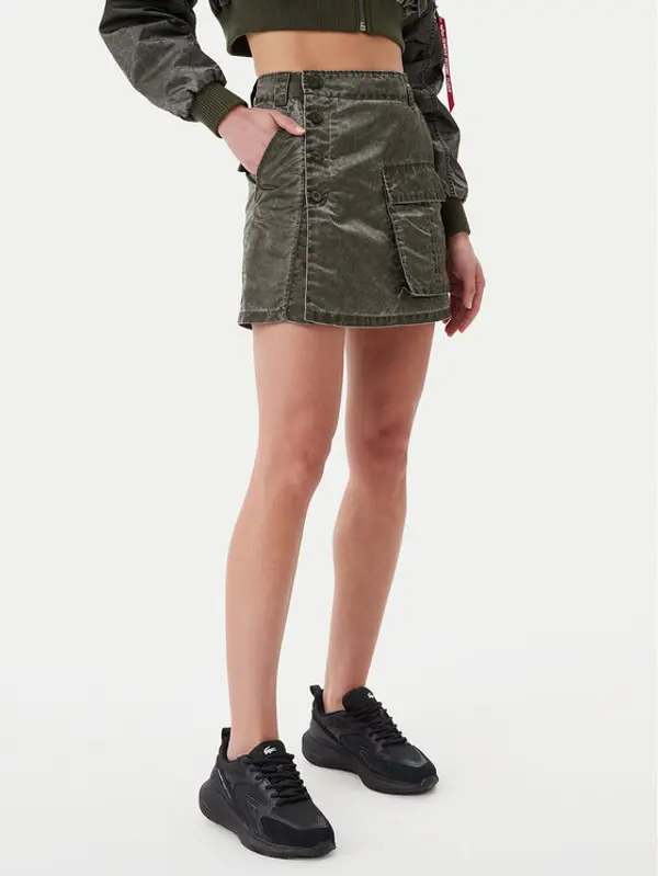 Alpha Industries Alpha Industries Mini suknja Vintage 156052 Crna Regular Fit