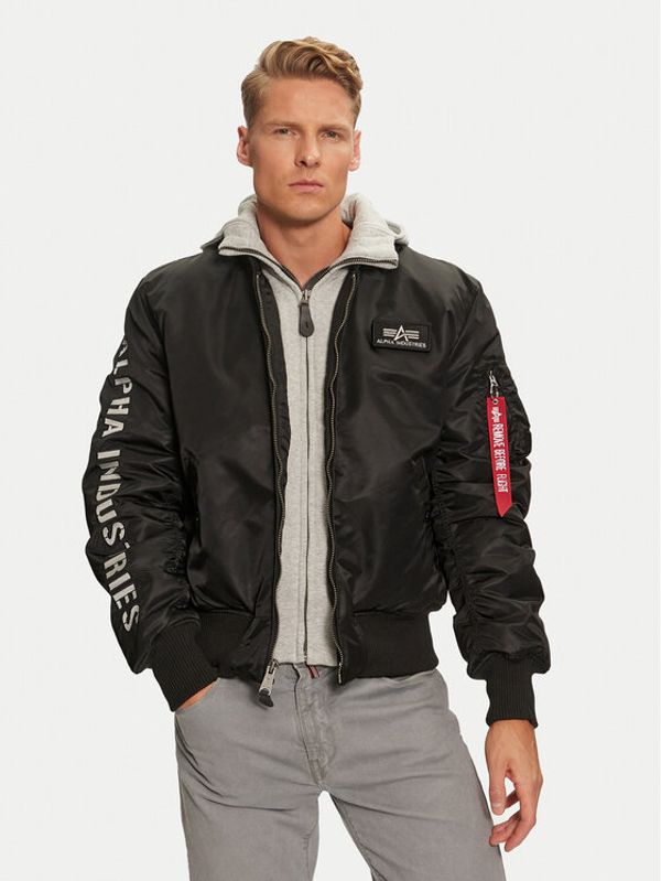 Alpha Industries Alpha Industries Pernata jakna 133104 Crna Regular Fit