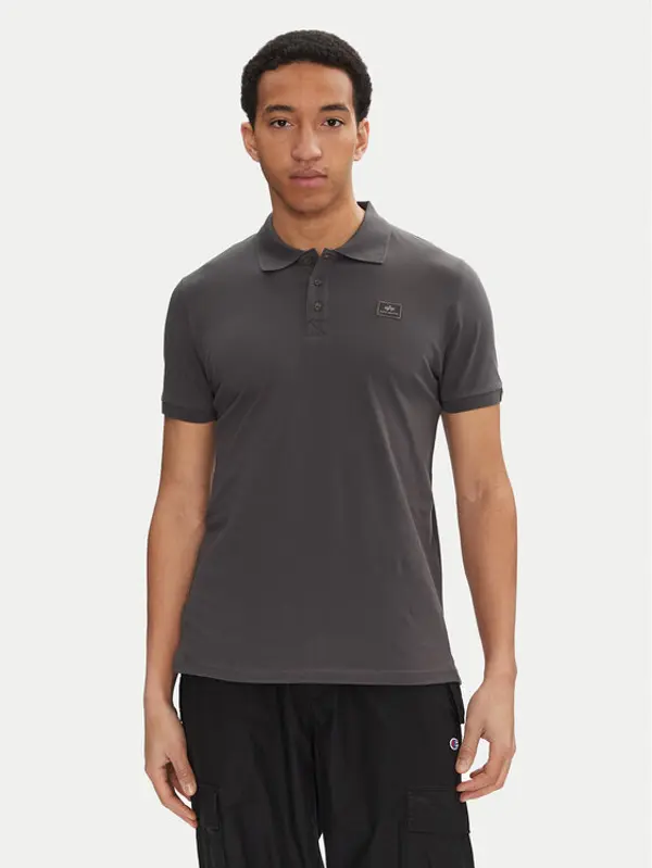 alpha industries Alpha Industries Polo X-Fit 136600 Siva Regular Fit