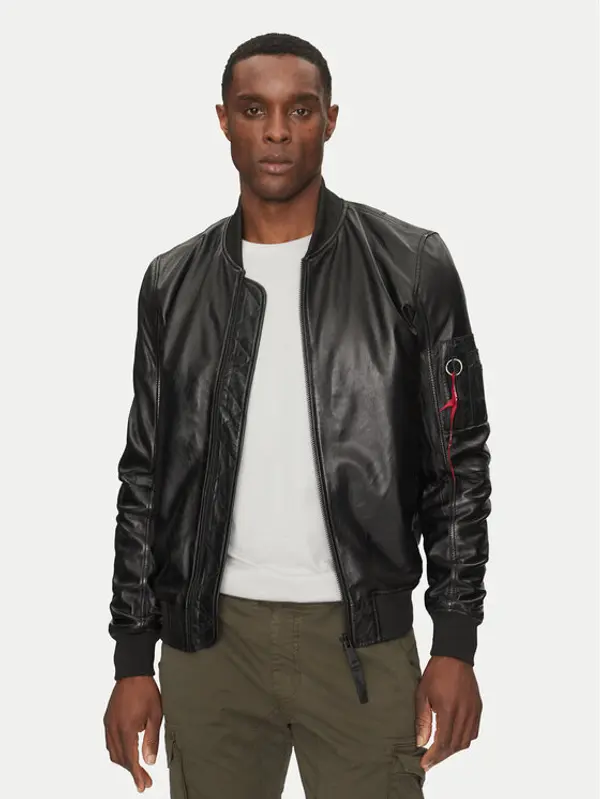 alpha industries Alpha Industries Prijelazna jakna Ma-1 156141 Crna Slim Fit