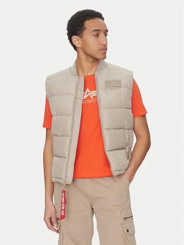 Alpha Industries Alpha Industries Prsluk 118109 Bež Regular Fit