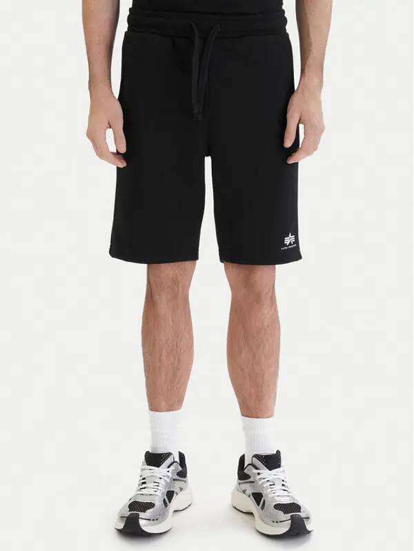 Alpha Industries Alpha Industries Sportske kratke hlače Basic 156367 Crna Regular Fit
