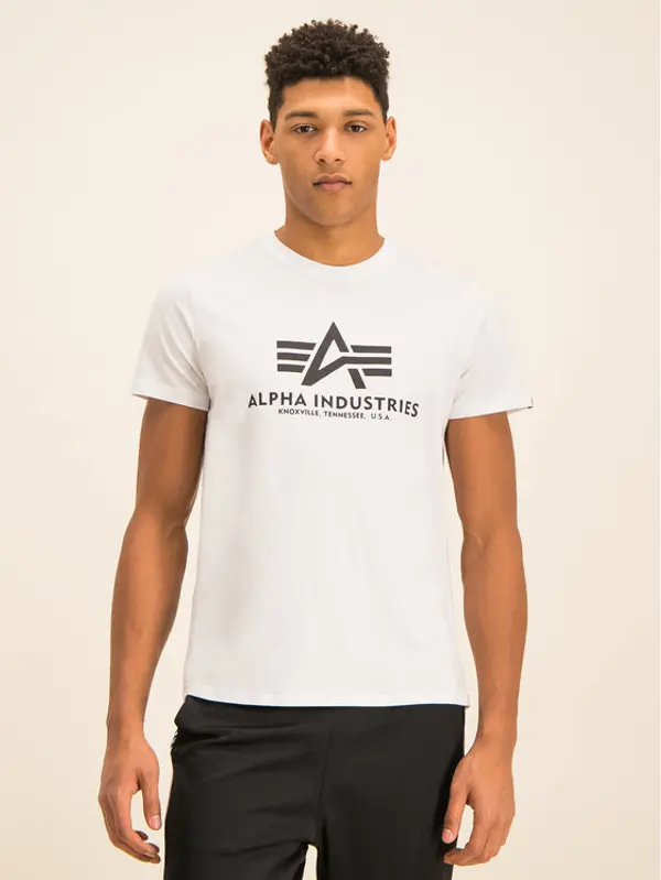 alpha industries Alpha Industries T-shirt Basic 100501 Bijela Regular Fit