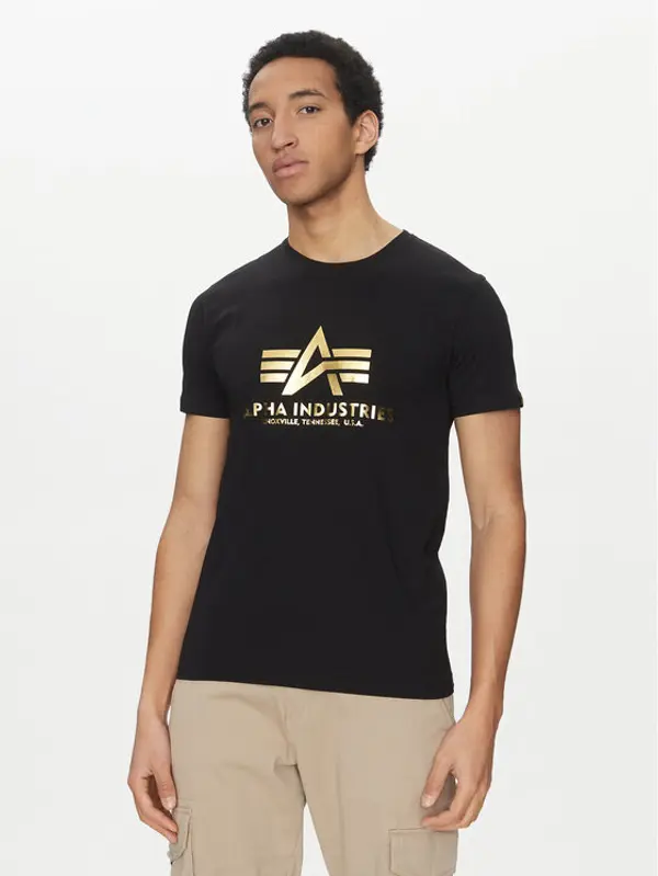 alpha industries Alpha Industries T-shirt Basic 100501 Crna Regular Fit